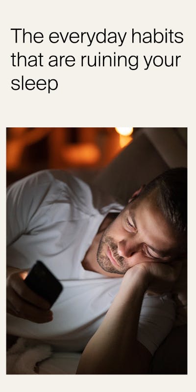 The habits ruining your sleep