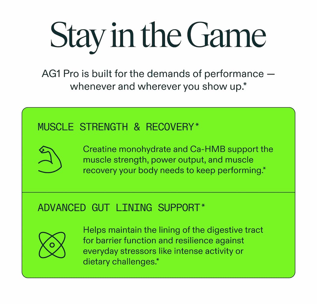 Stay in the game