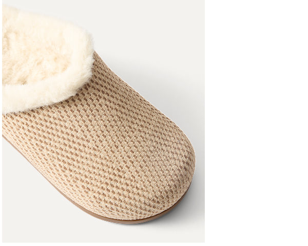 Apres Clog Cream Herrigbone