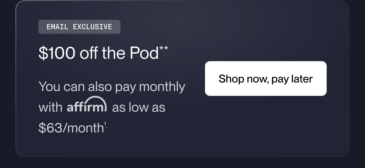 Email exclusive
