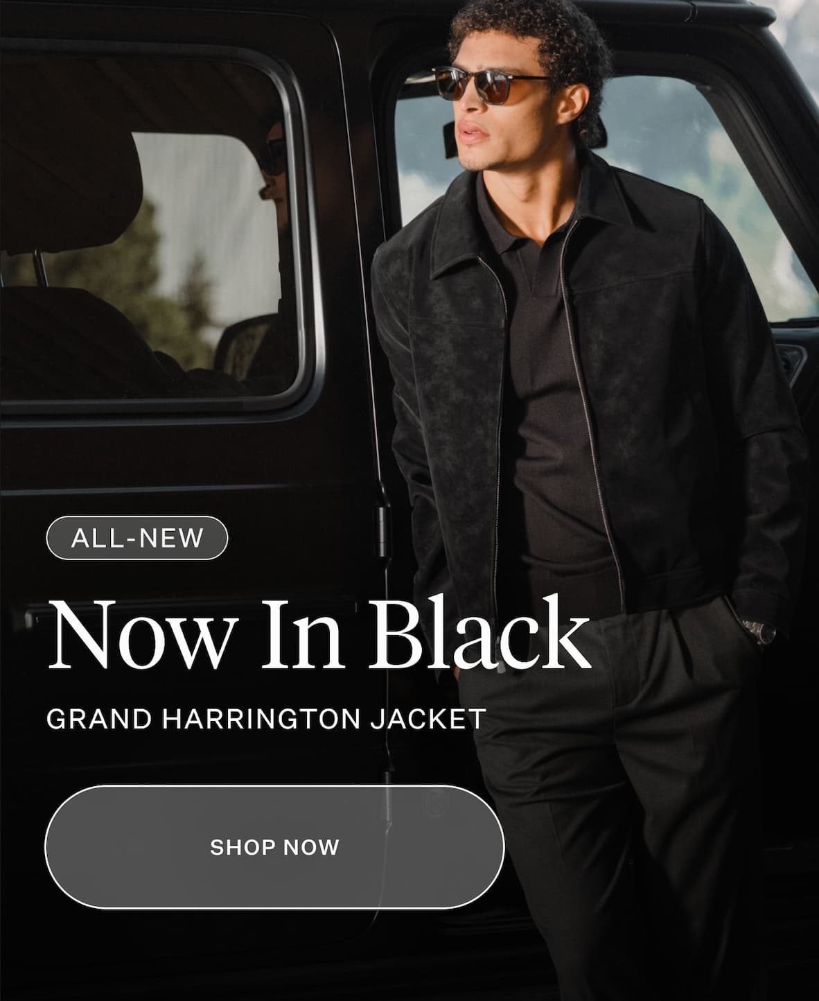 All-New - Now in Black - Grand Harrington Jacket