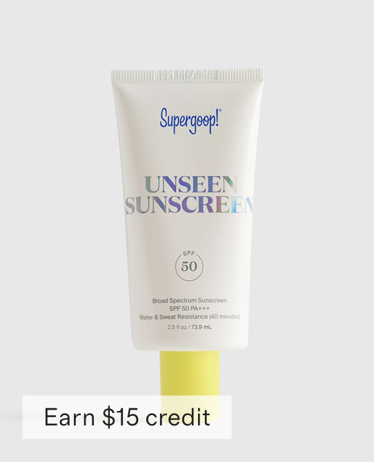 Unseen Sunscreen SPF 50 2.5 oz by Supergoop!