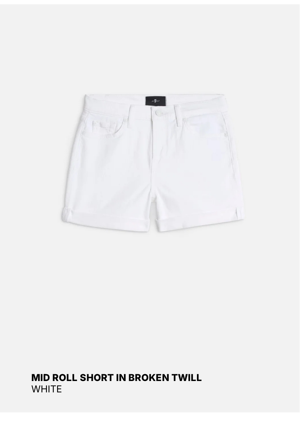 Shop White Denim