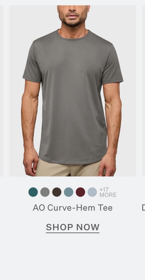 Shop AO Curve-Hem Tee