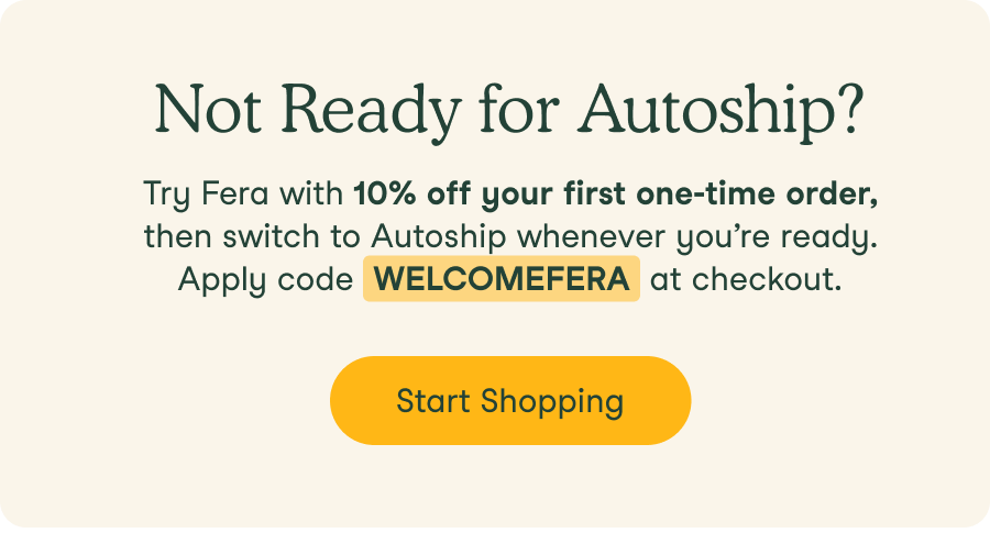 Not Ready for Autoship? 