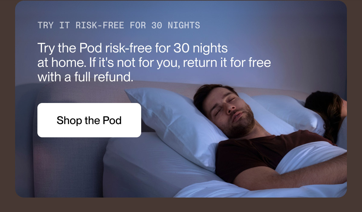 Try it risk-free for 30 nights