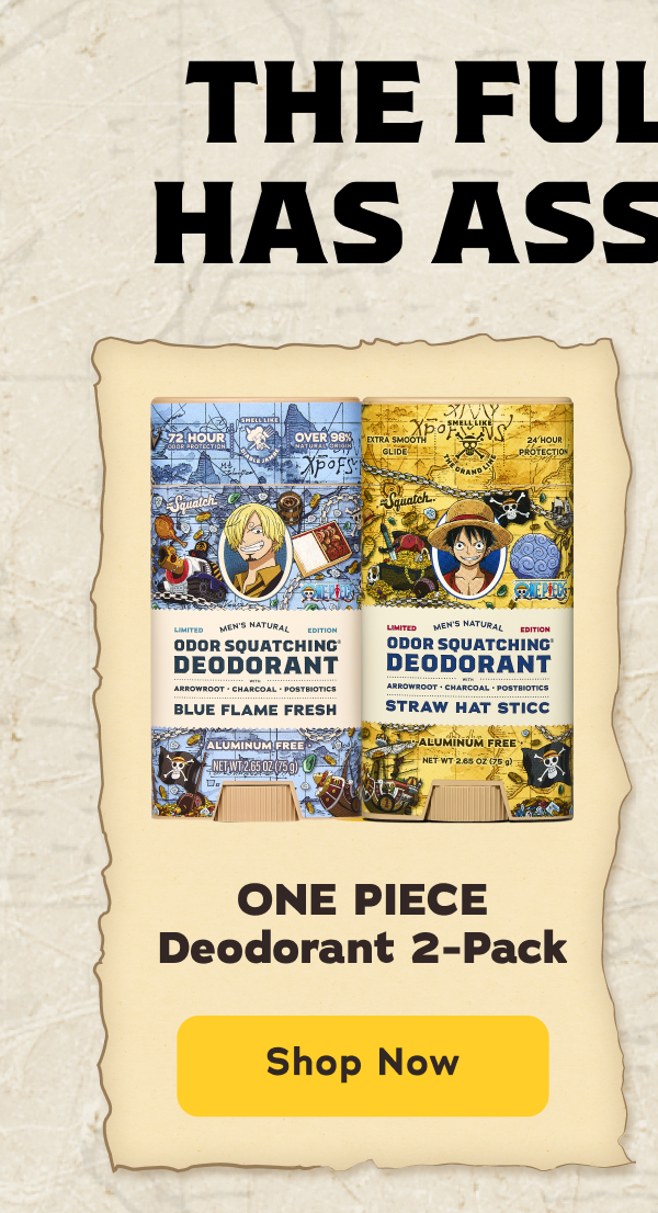 One Piece Deodorant 2-Pack - Shop Now