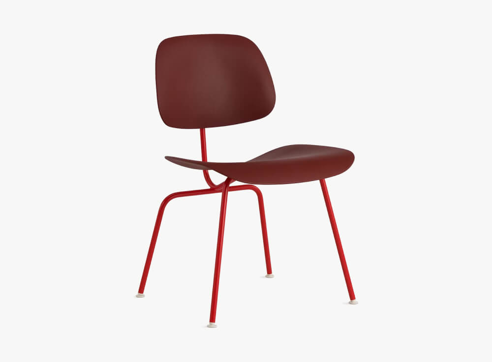 View Eames Molded Plastic Dining Chair (EC-127)