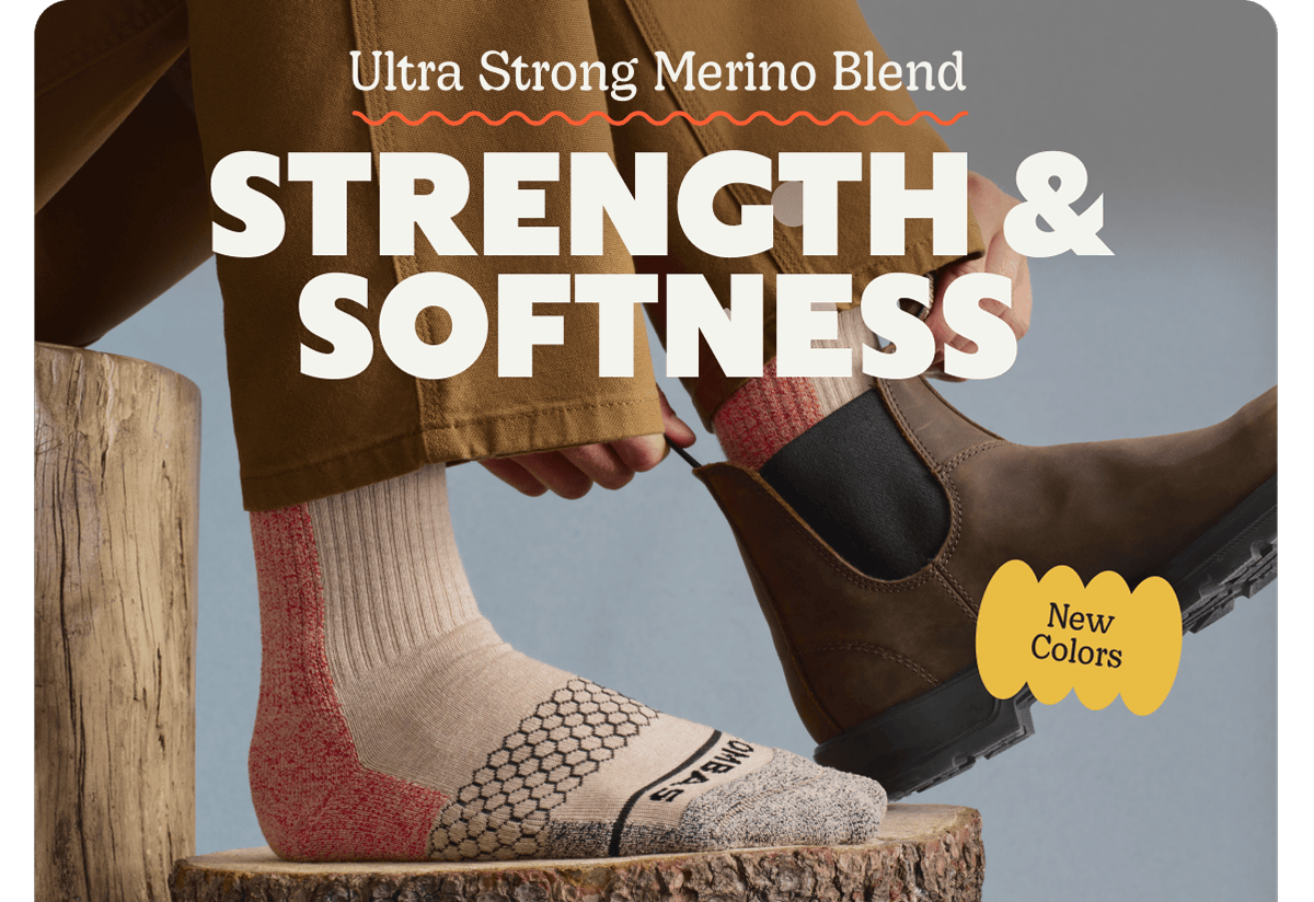 Ultra Strong Merino Blend. STRENGTH & SOFTNESS. New Colors