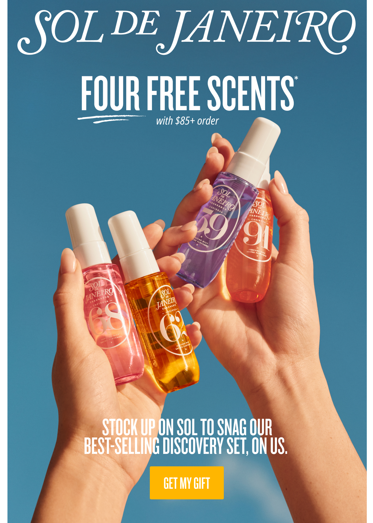 Four Free Scents* with $85+ Order - GET MY GIFT
