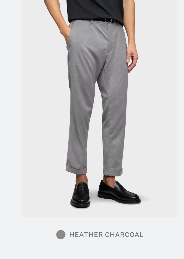 SoHo Trouser - Heather Charcoal