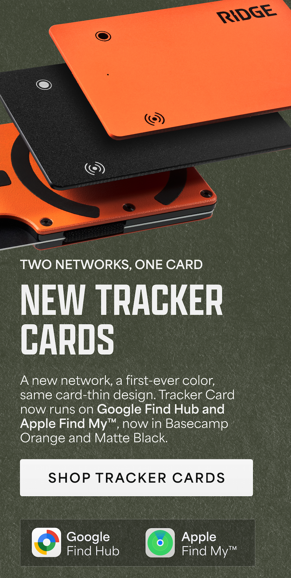 NEW Tracker Cards