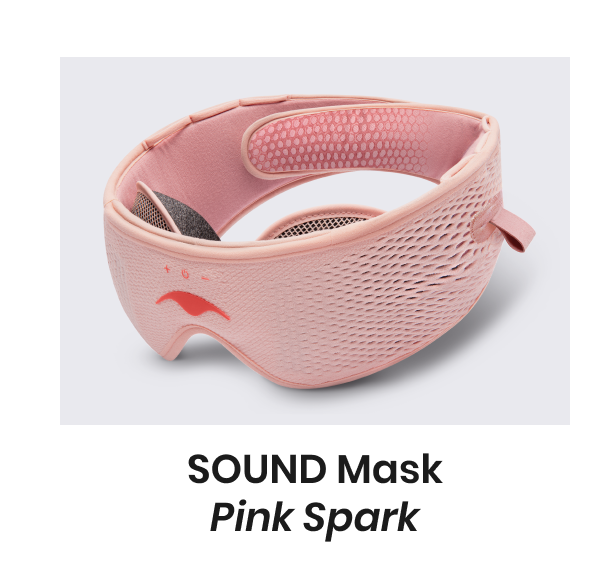 SOUND Mask in Pink Spark