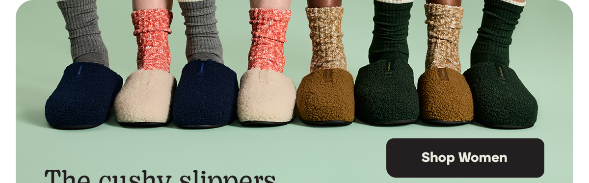 The cushy slippers and slides... | Shop Women