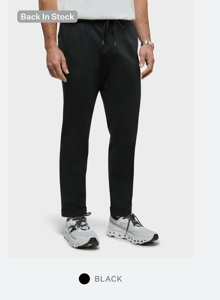 SoHo Trouser - Black