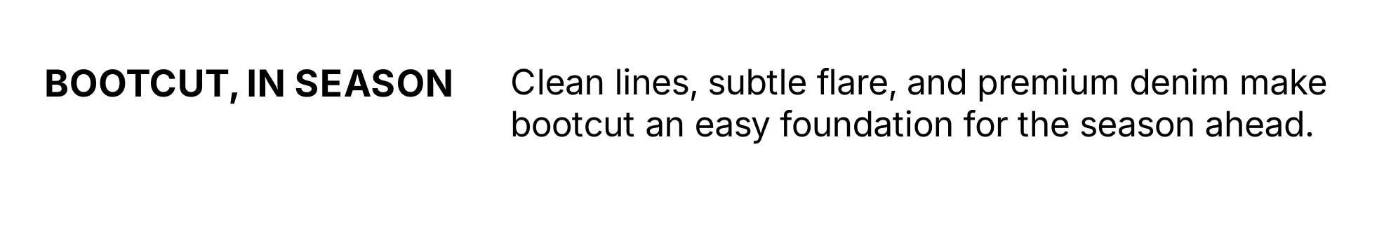 Shop Bootcuts