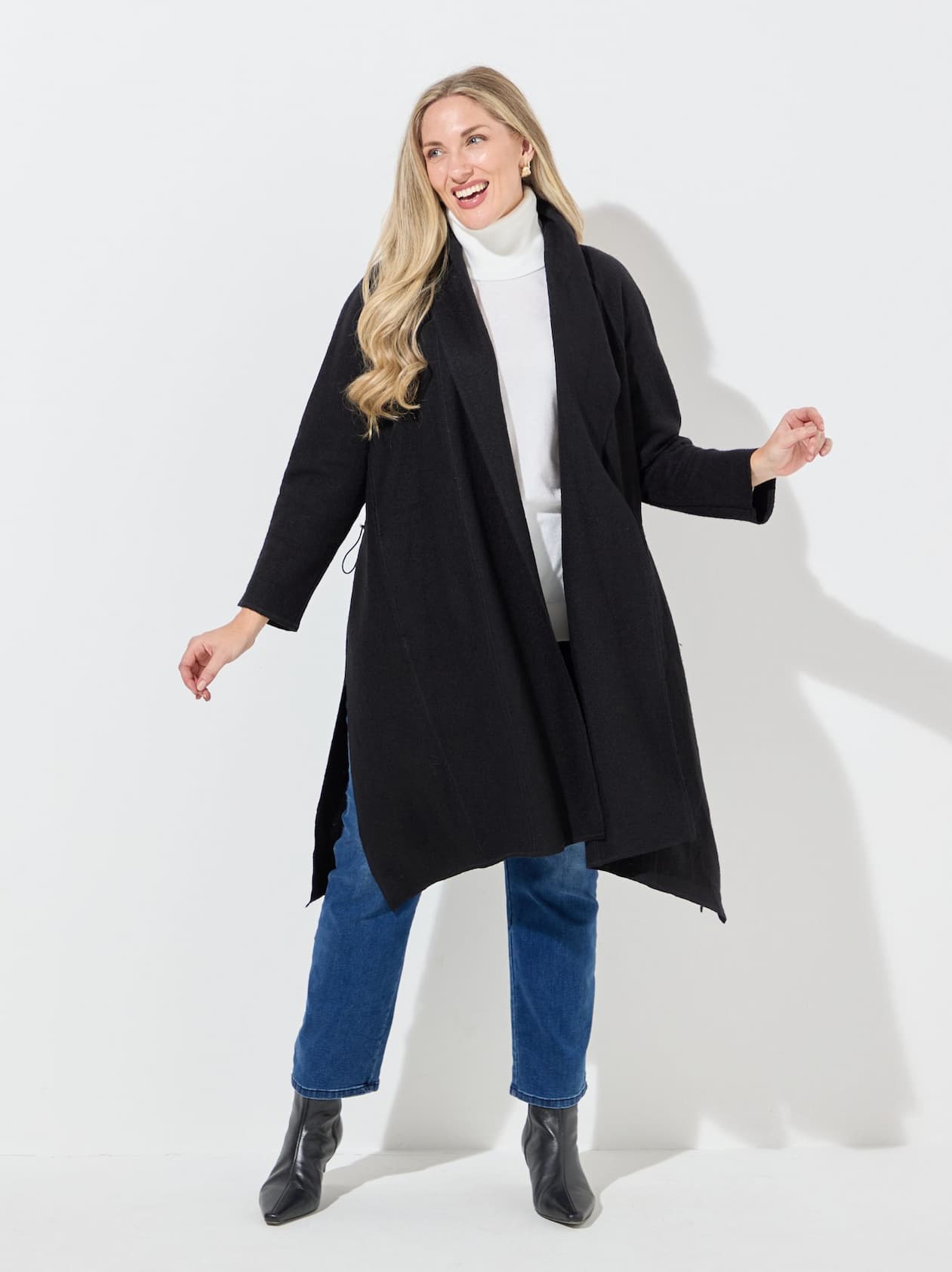Ulrike by NOEN Boiled Wool Coat