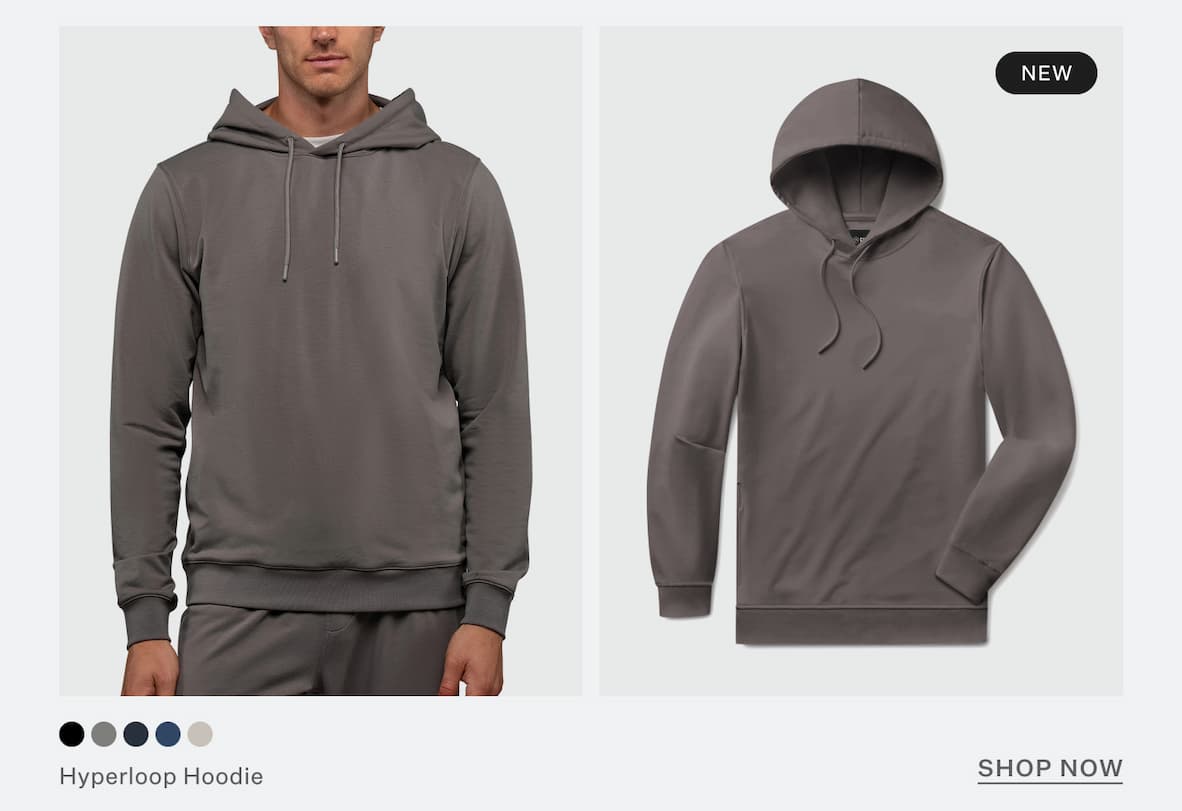 Hyperloop Hoodie - Charcoal
