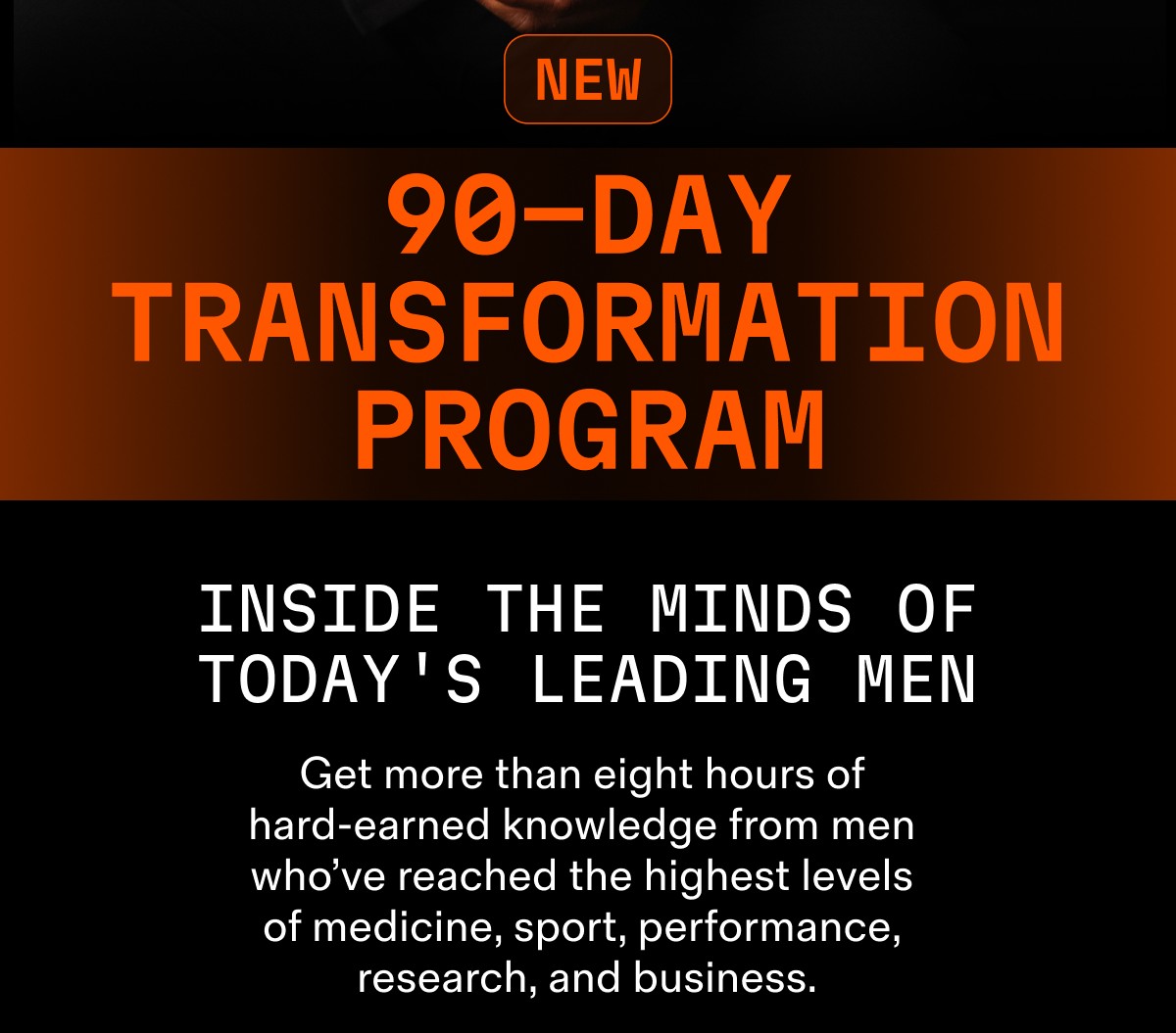 NEW 90-DAY TRANSFORMATION PROGRAM