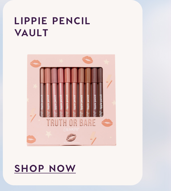 Lippie Pencil Vault. Shop Now.