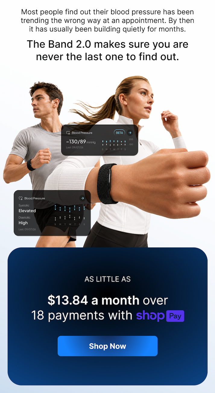 The Band 2.0 makes sure you're never the last one to find out something's shifted.