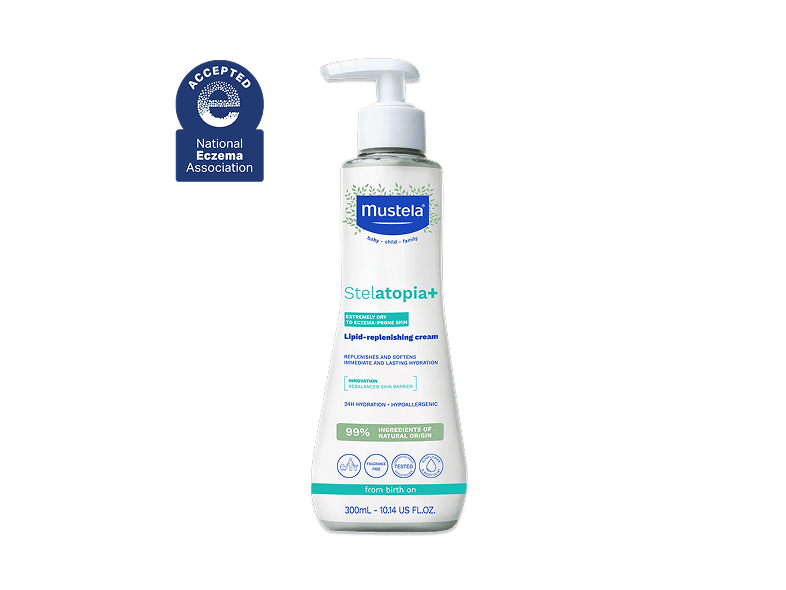 Stelatopia+ lipid-replenishing cream pump
