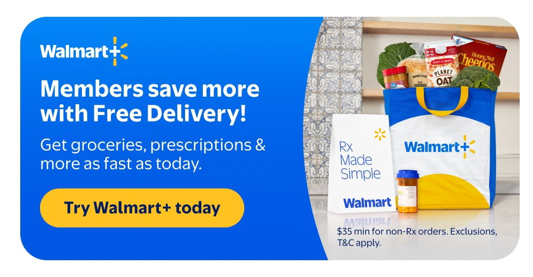 Get groceries, prescriptions & more as fast as today.