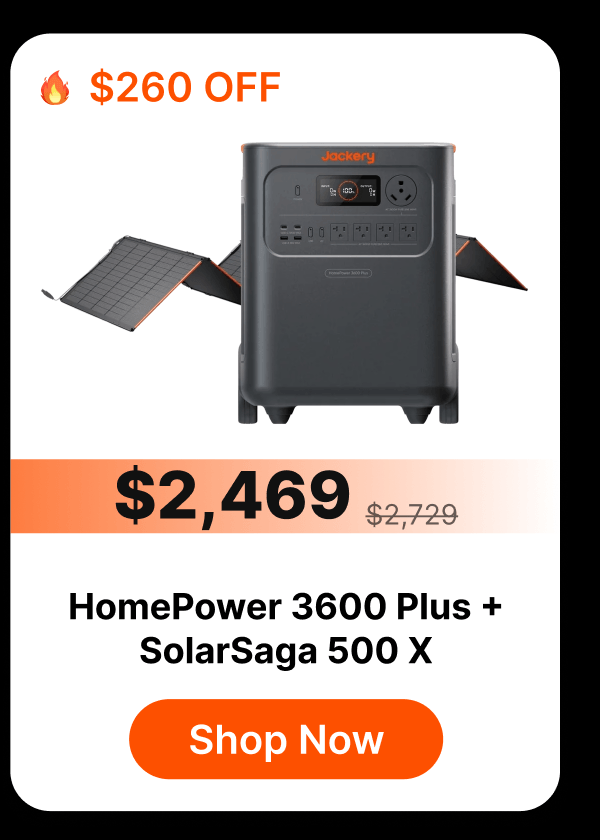 HomePower 3600 Plus +SolarSaga 500 X