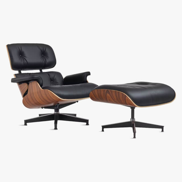 View Eames Lounge Chair and Ottoman