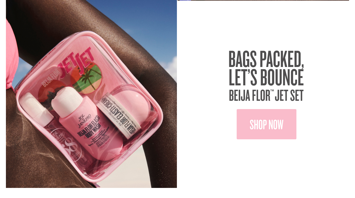Bags Packed, Let's bounce - SHOP NOW