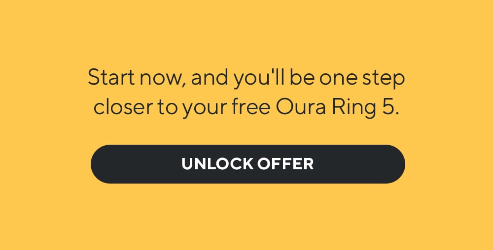 CookUnity meals and Oura Ring 5 promotion