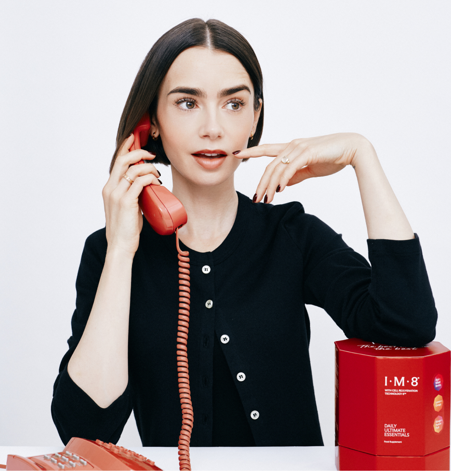 IM8 x Lily Collins - Global Ambassador