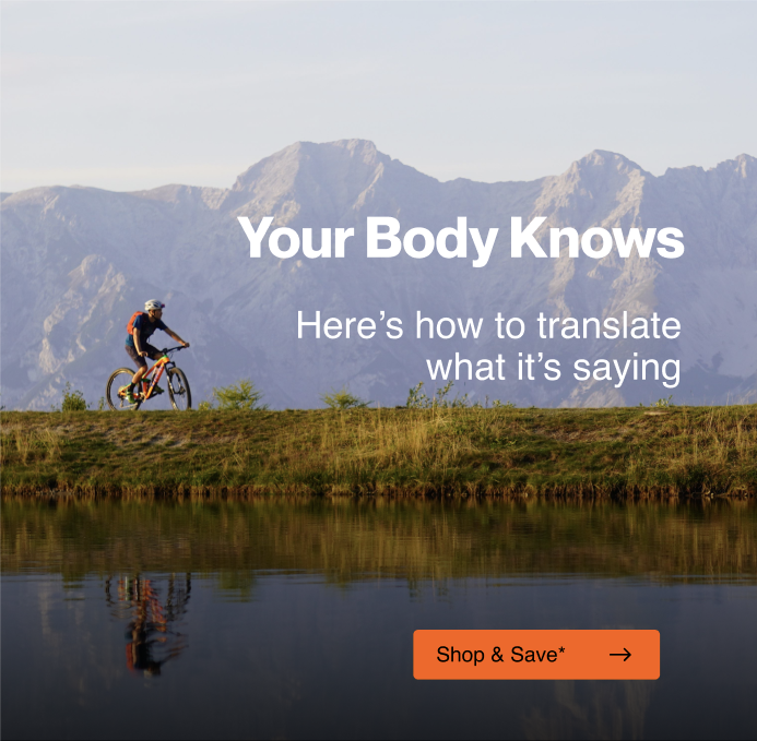 Your body knows.