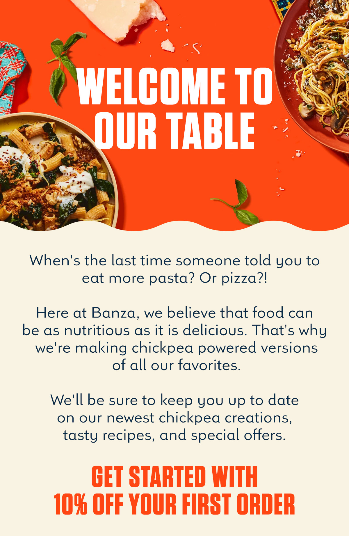 Welcome to our table
