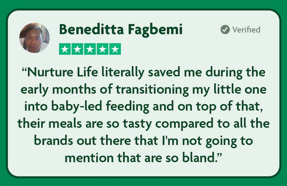 5 star review for Nurture Life