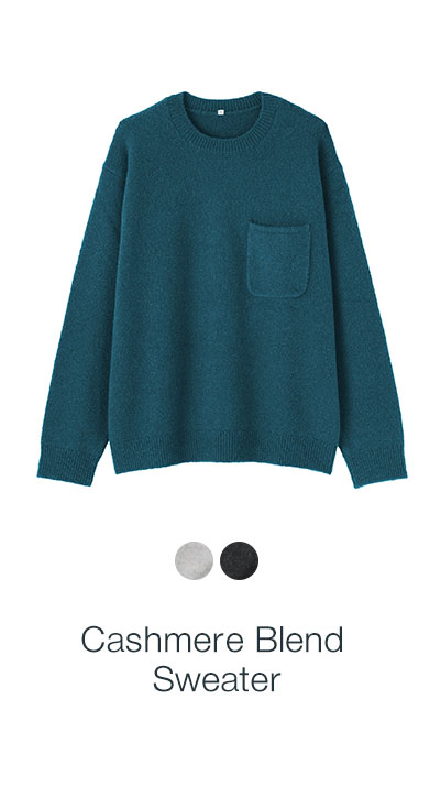 Cashmere Blend Sweater