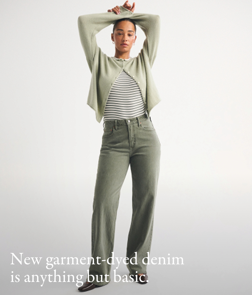 New garment-dyed denim is anything but basic.