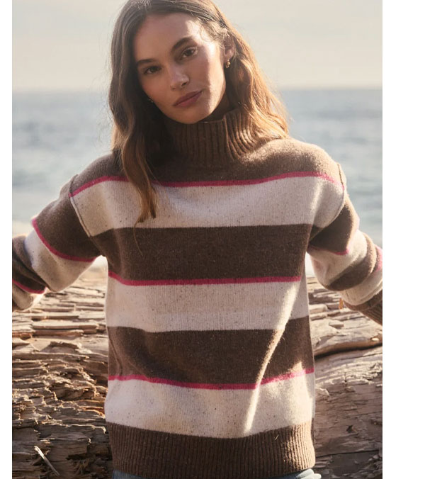 Coastal Merino Turtleneck