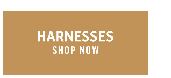 Harnesses. Shop Now!
