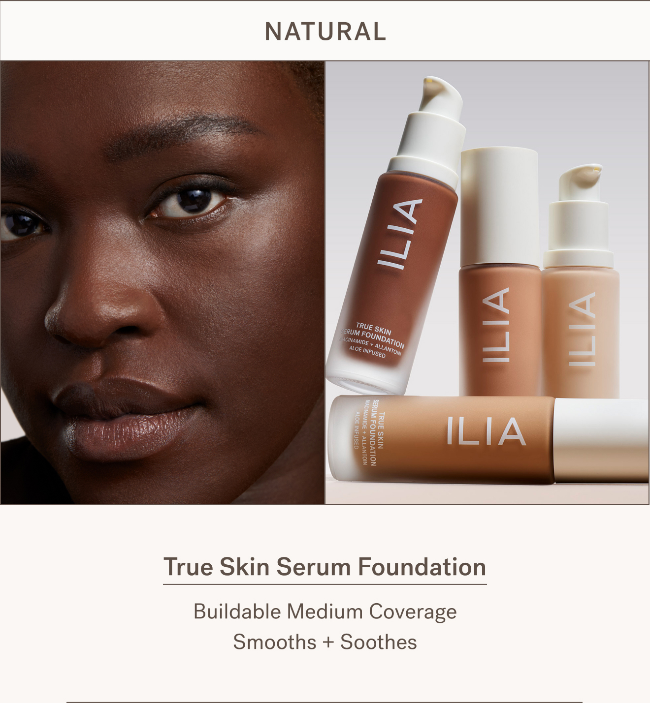 Natural True Skin Serum Foundation  [TSSF SILO]