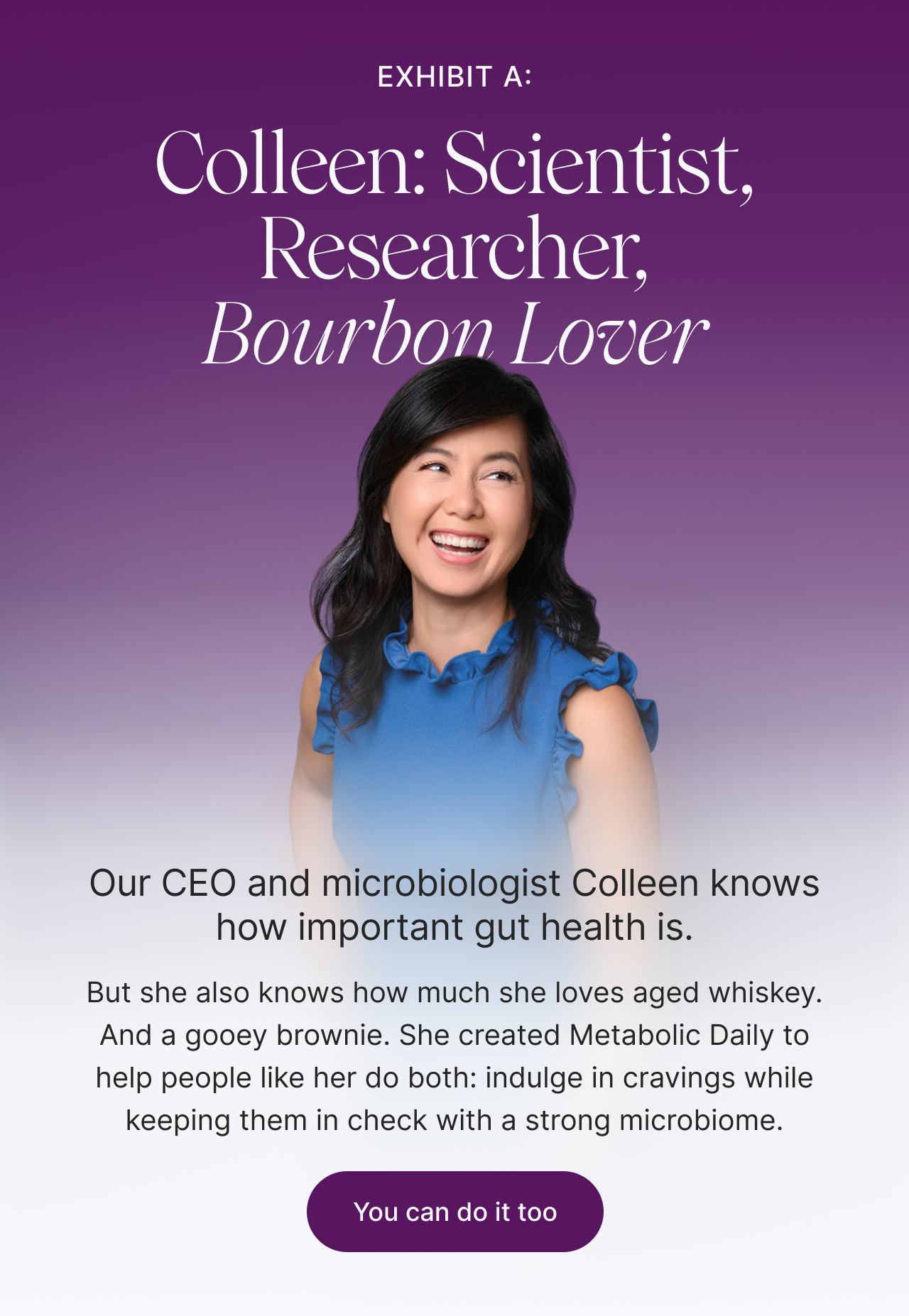 Colleen: Scientist, researcher