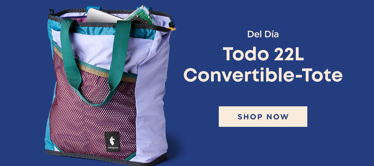 Todo 22L Convertible Tote - Del D&iacute;a