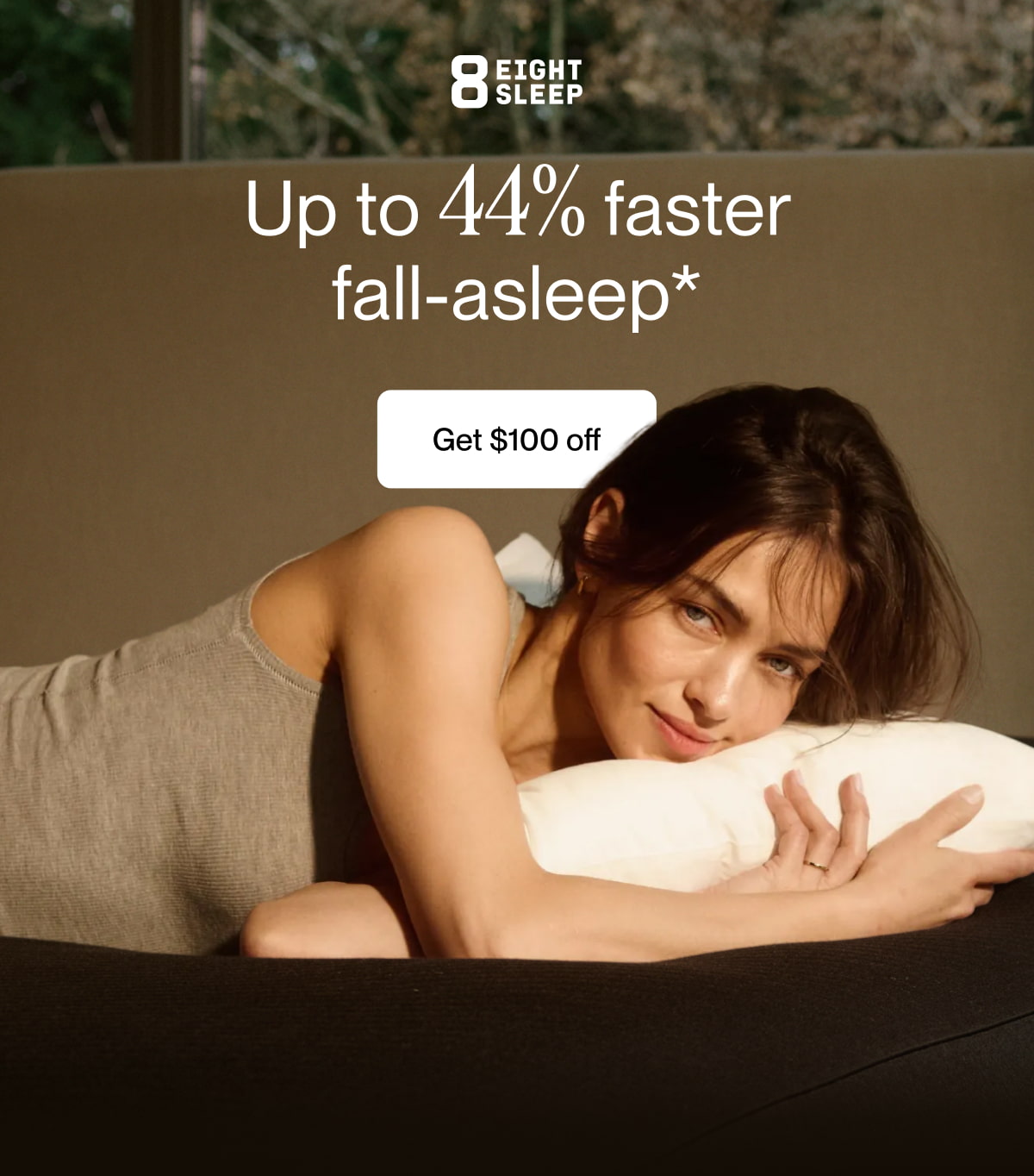 Up to 44% faster fall-asleep*