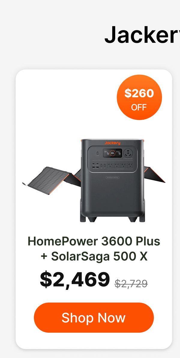 HomePower 3600 Plus + SolarSaga 500 X