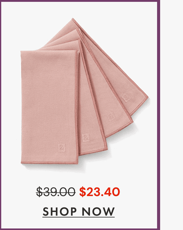 Napkins | Dusty Rose | SHOP NOW