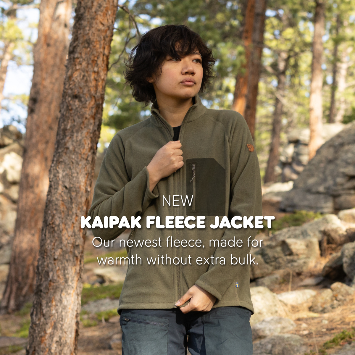 NEW - Kaipak Fleece Jacket - Our newest fleece, made for warmth without extra bulk.
