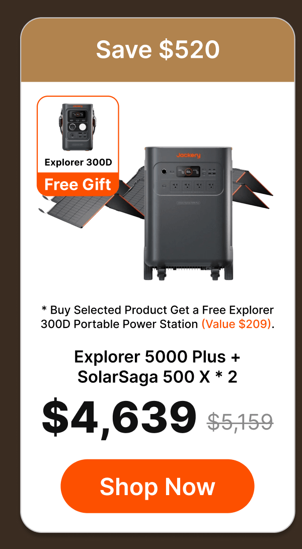 Explorer 5000 Plus + SolarSaga 500 X * 2