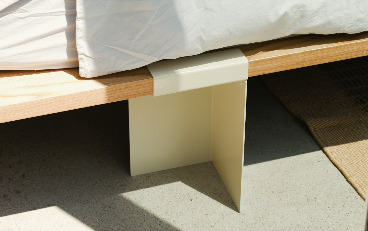 All in the Details: The Lift Off Bed Frame in Oak & Almond