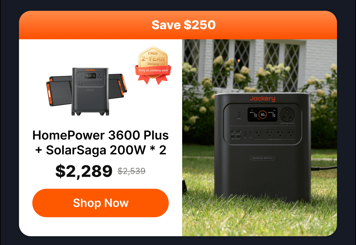 HomePower 3600 Plus+ SolarSaga 200W * 2