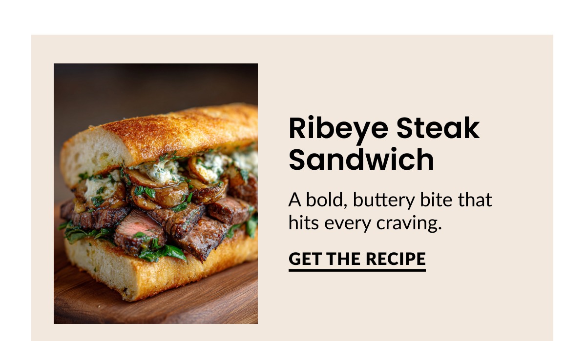 Ribeye Steak Sandwich | GET THE RECIPE